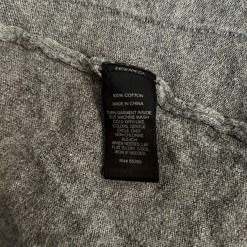 Express Gray Open Sweater - Picture 6 of 9